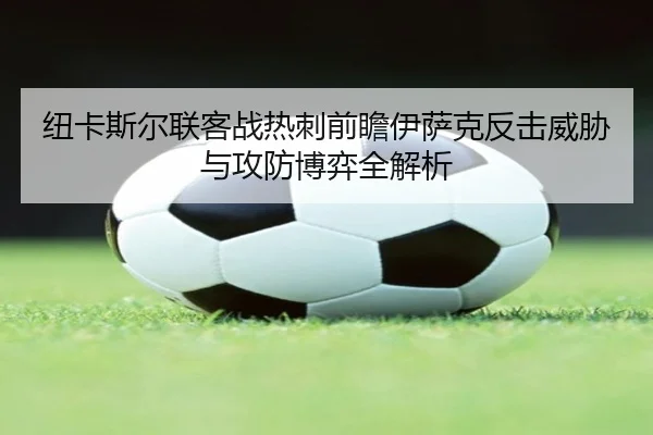 纽卡斯尔联客战热刺前瞻伊萨克反击威胁与攻防博弈全解析